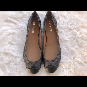 Brand new unused Coach ballet flat, size 8